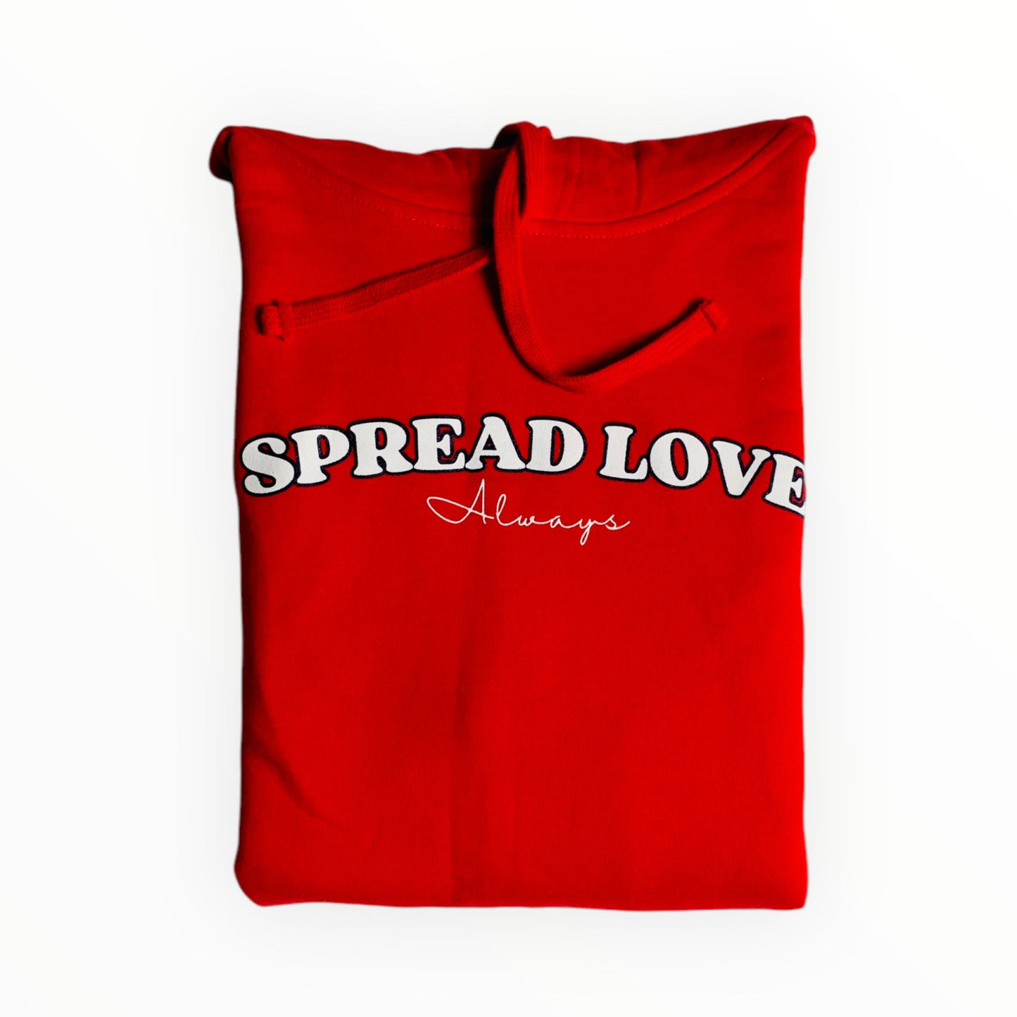 Spread love hoodie ( RED )